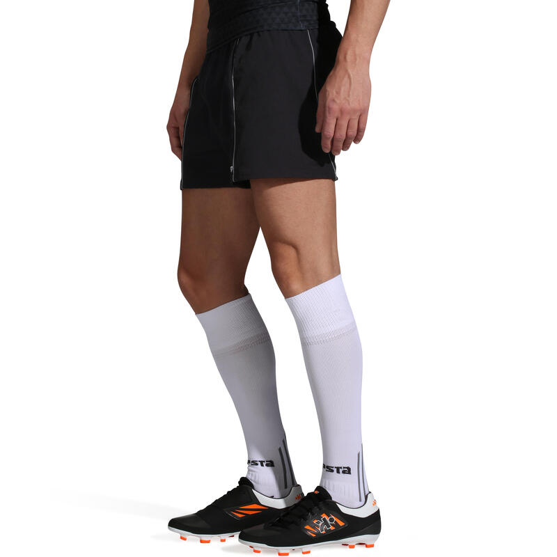 Short de rugby adulte Full H 500 noir