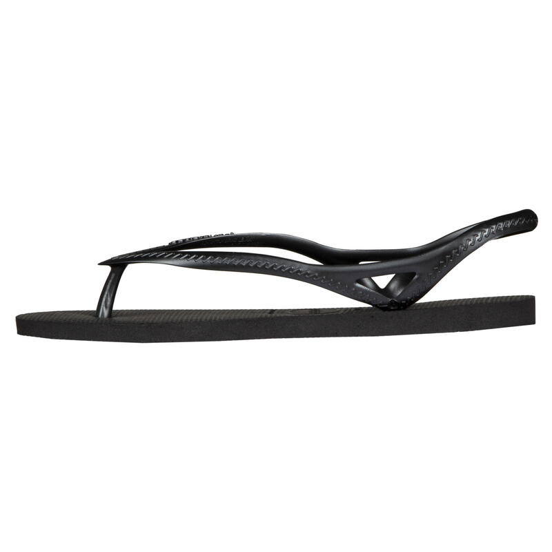 Tongs pour Femme à bride cheville HAVAIANAS Noires