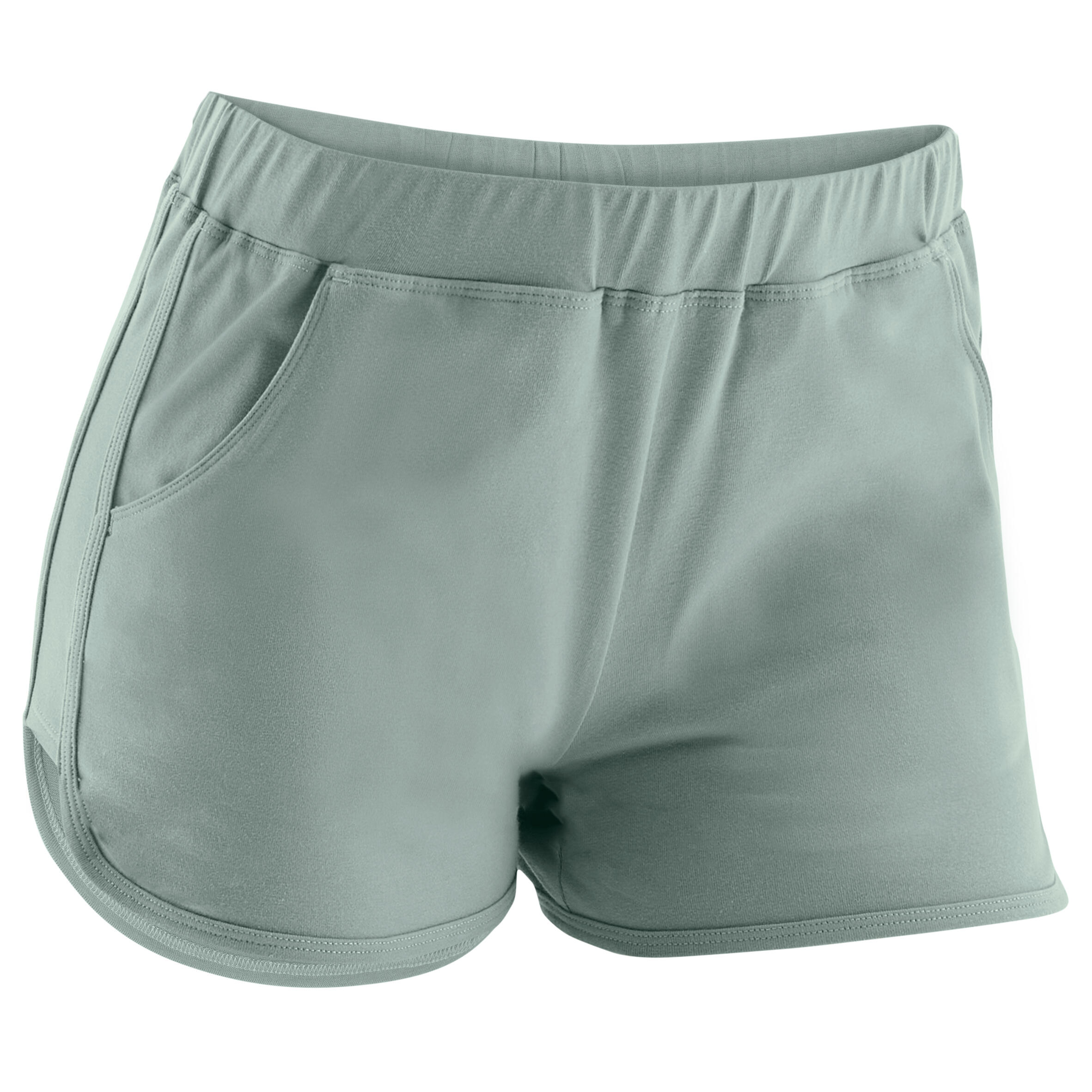 Straight-Leg Cotton Fitness Shorts 520 