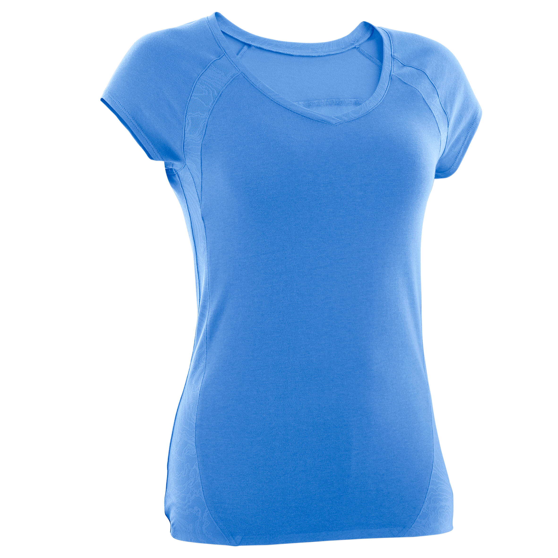 Women's V-Neck Short-Sleeved Stretch 