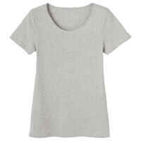 Women's Fitness T-Shirt 100 - Grey