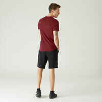 Slim-Fit Stretch Cotton Fitness T-Shirt