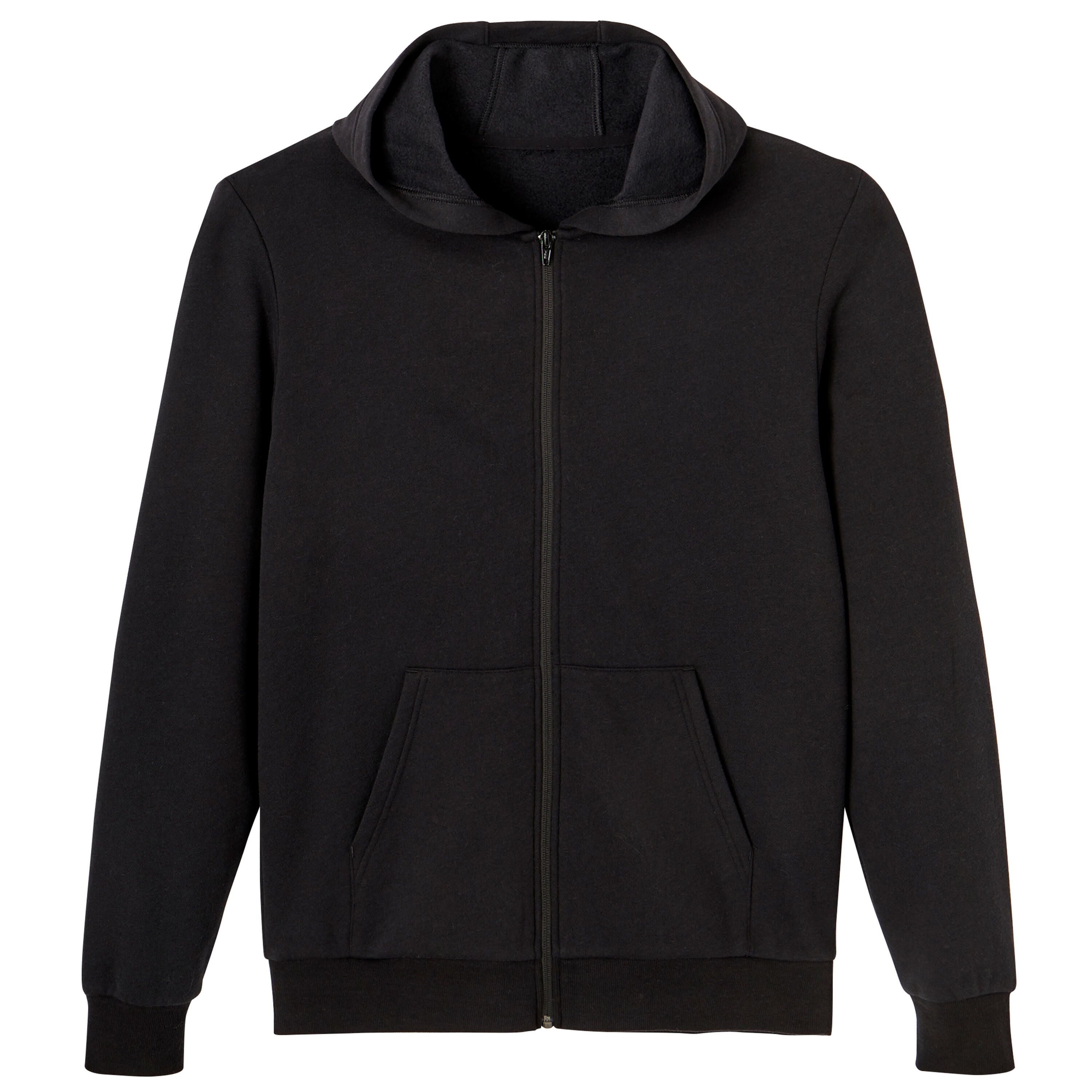 Buy WoMen'straight-Cut Full Zip Gym Jacket - Black Online | Decathlon