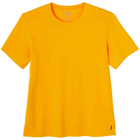 T-Shirt Fitness Baumwolle dehnbar Herren