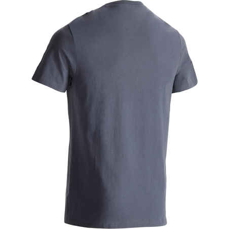 Men's Fitness T-Shirt 100 Sportee - Grey