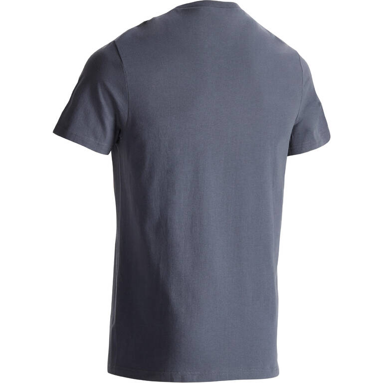 Men's Fitness T-Shirt 100 Sportee - Grey