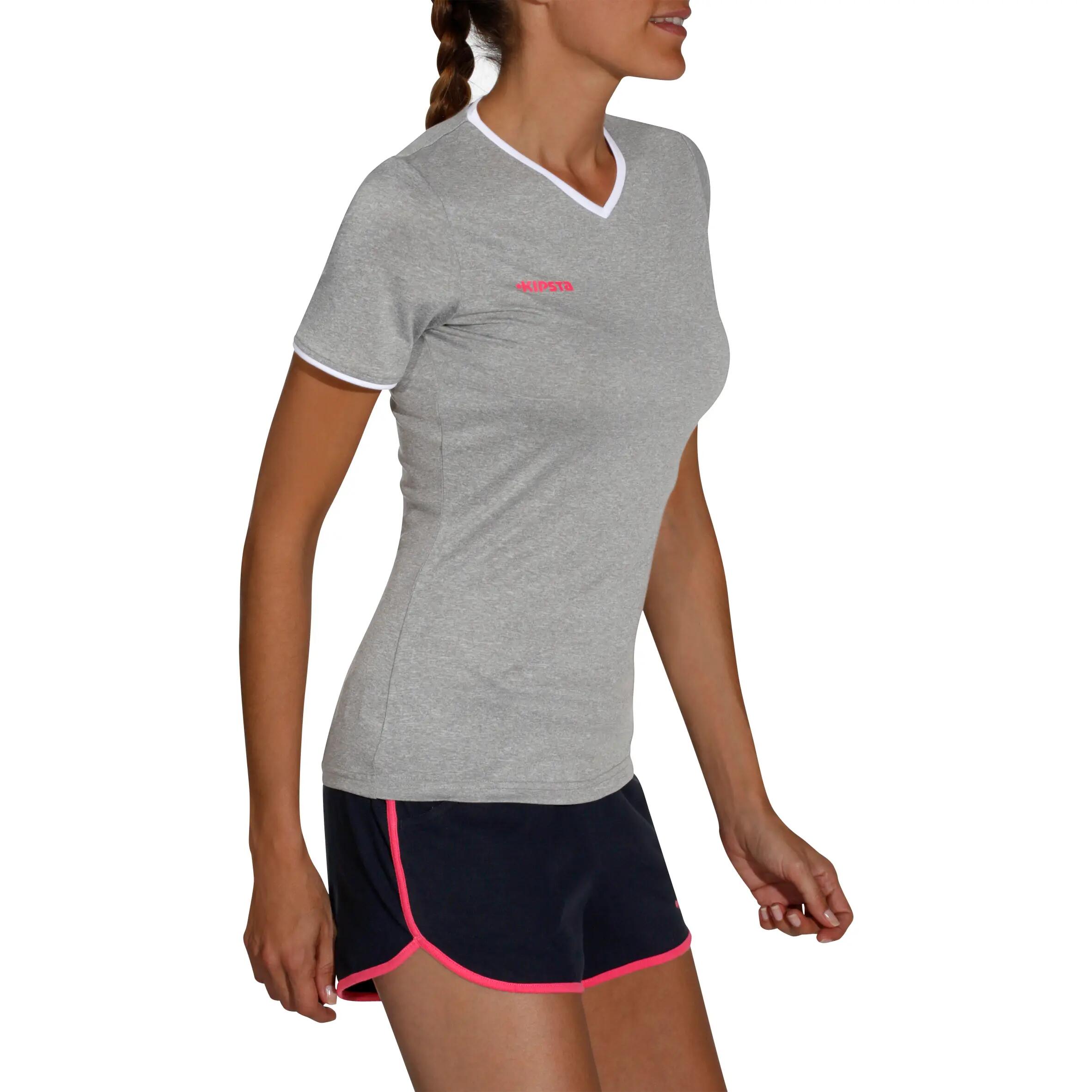 V100 Women's Volleyball Jersey - Grey 3/10