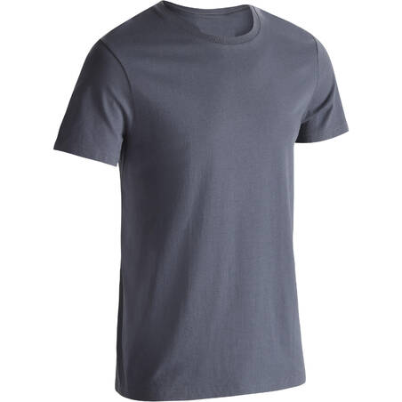 Men's Fitness T-Shirt 100 Sportee - Grey