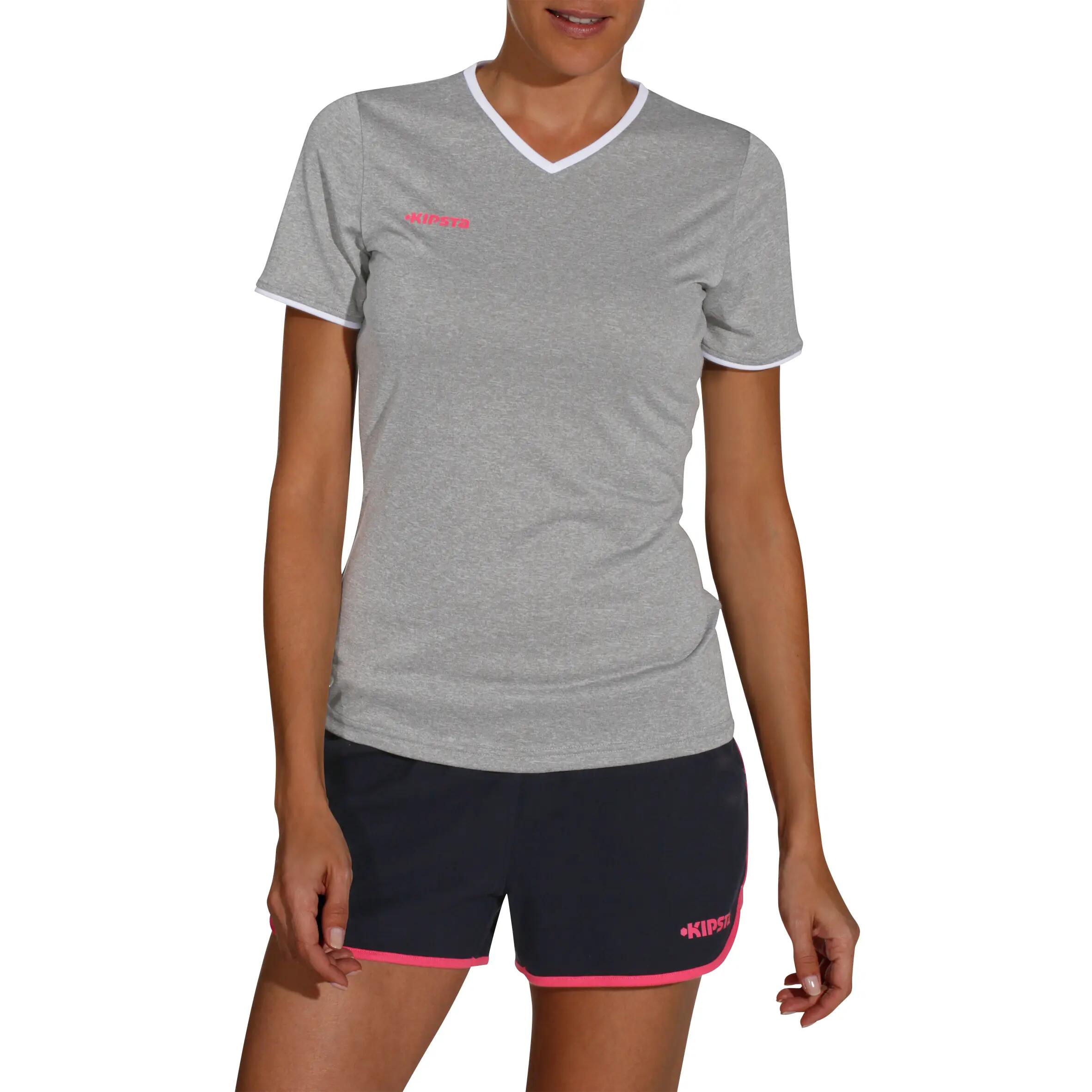 V100 Women's Volleyball Jersey - Grey 2/10