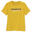 T-shirt fitness manches courtes slim coton extensible col rond homme miel