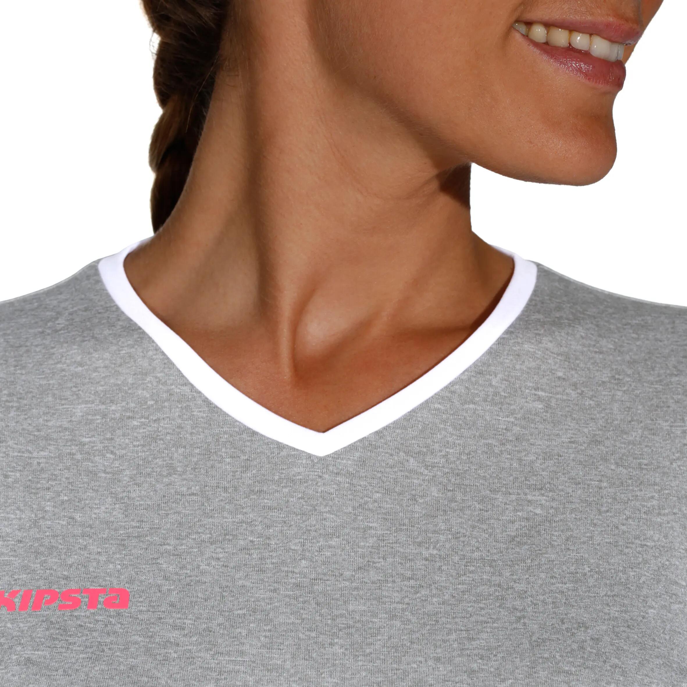 V100 Women's Volleyball Jersey - Grey 6/10
