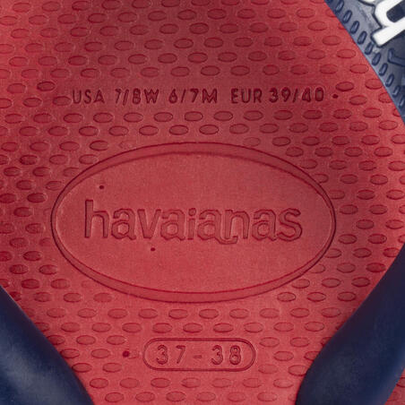 FLIPFLOPS HAVAIANAS Logo HERR röda