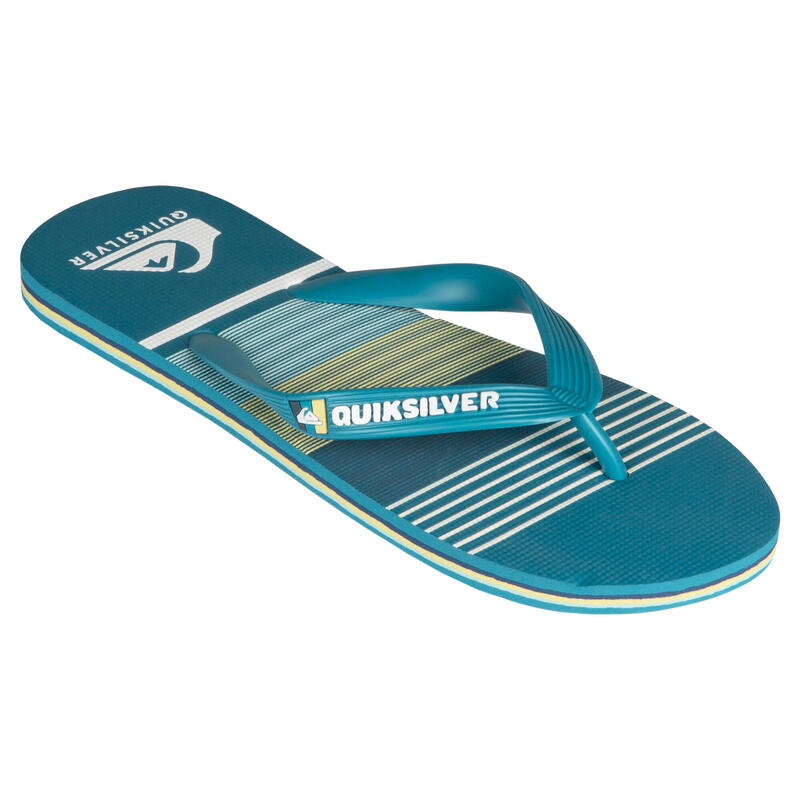 TONGS HOMME QUIKSILVER MOLOKAI Surface Bleues