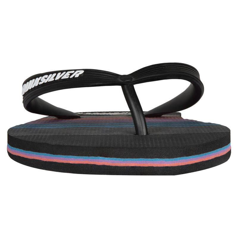 TONGS HOMME QUIKSILVER MOLOKAI Surface Noir Bleu Rouge