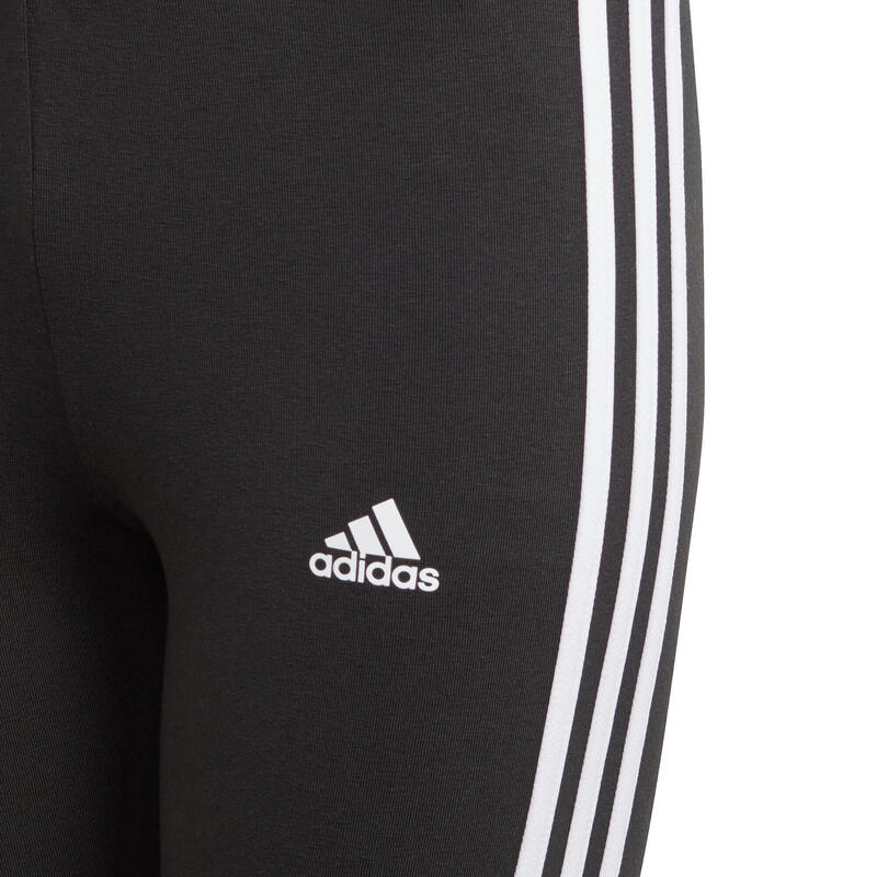 ADIDAS Leggings Mädchen - 3 Streifen schwarz