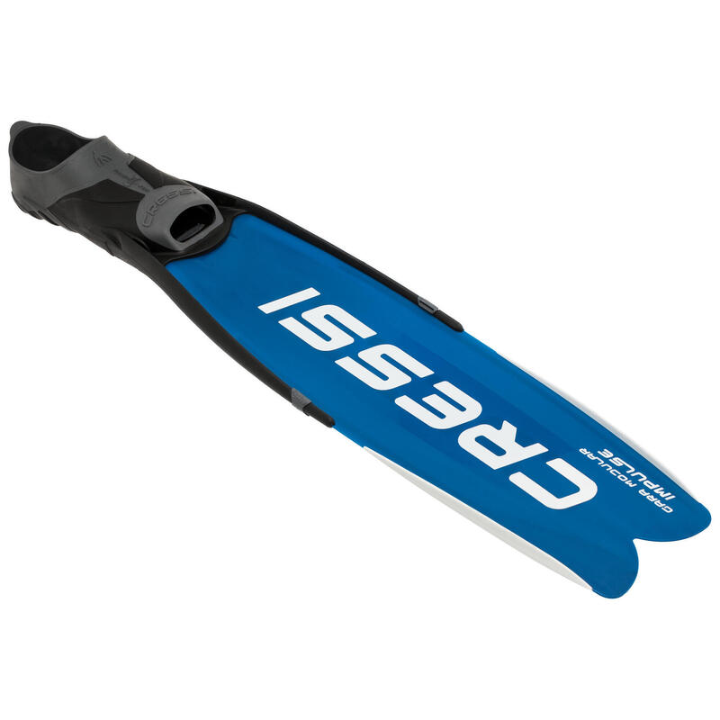 Aletas de pesca submarina Apnea Cressi Gara Modular Impulse azul