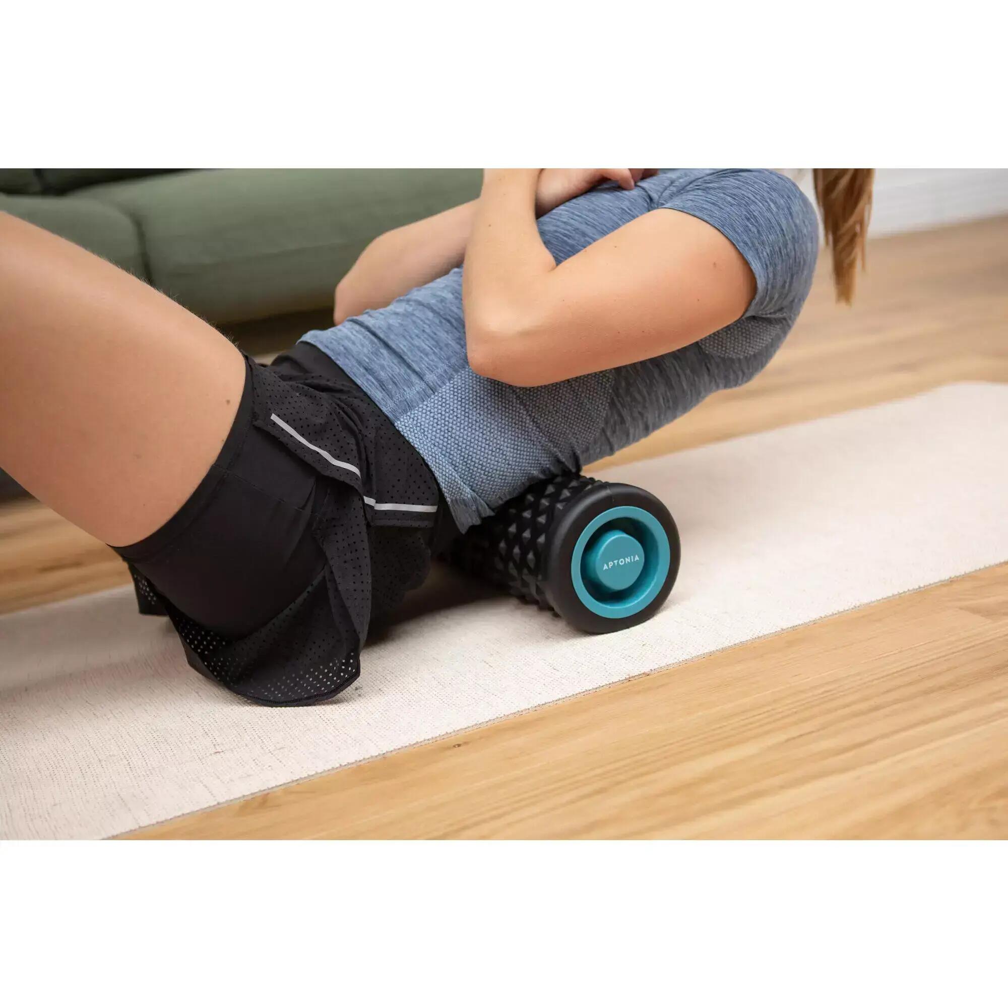 Kit de masaje: foam roller, pelota y bastón de masaje 16/18