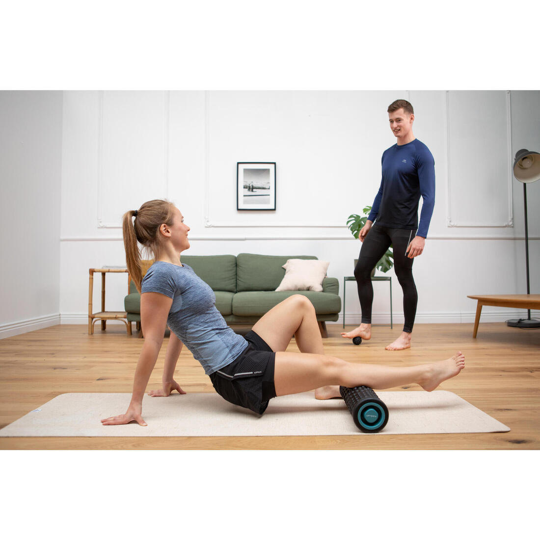 Kit de massage rouleau, balle et stick de massage Decathlon