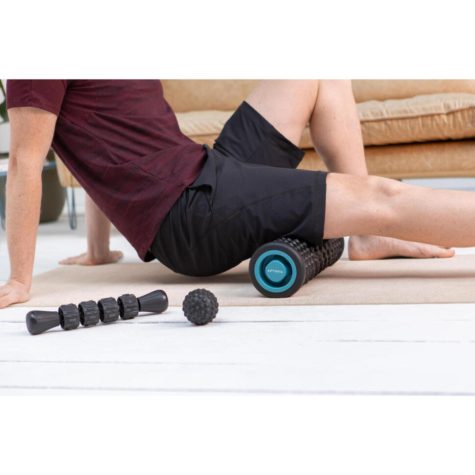 Massage Kit: Massage roller, ball and stick - Decathlon