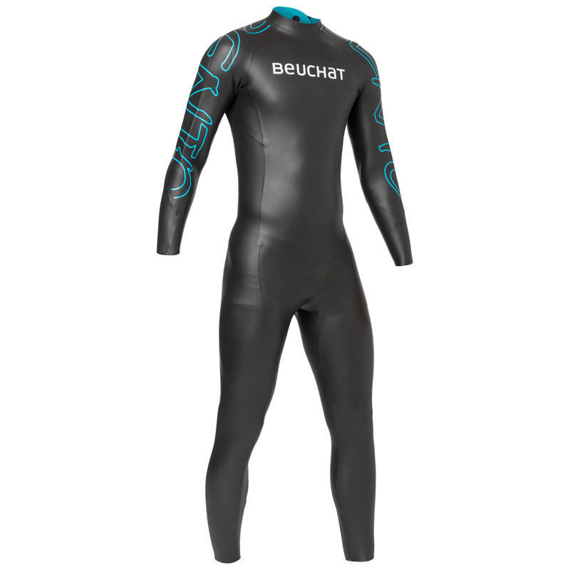 Schwimmanzug Neopren Herren Apnoe 2 mm Glattneopren Beuchat - Zento