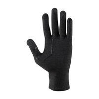 Unisex Touchscreen-Compatible Liner Gloves - Black