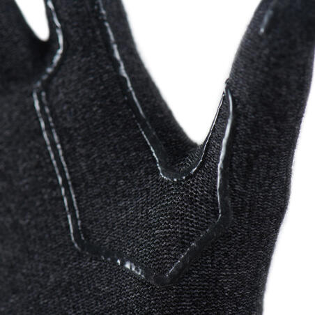 Unisex Touchscreen-Compatible Liner Gloves - Black