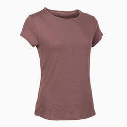 Women's Pilates & Gentle Gym Sport T-Shirt 520 - Blue