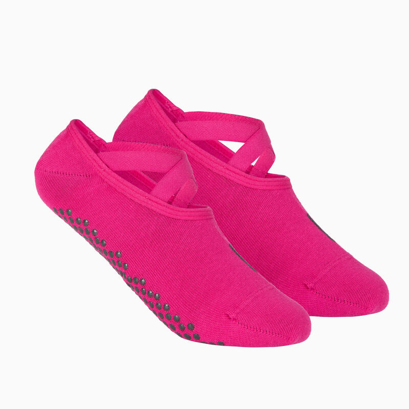 Non-Slip Fitness Ballet Socks - Pink