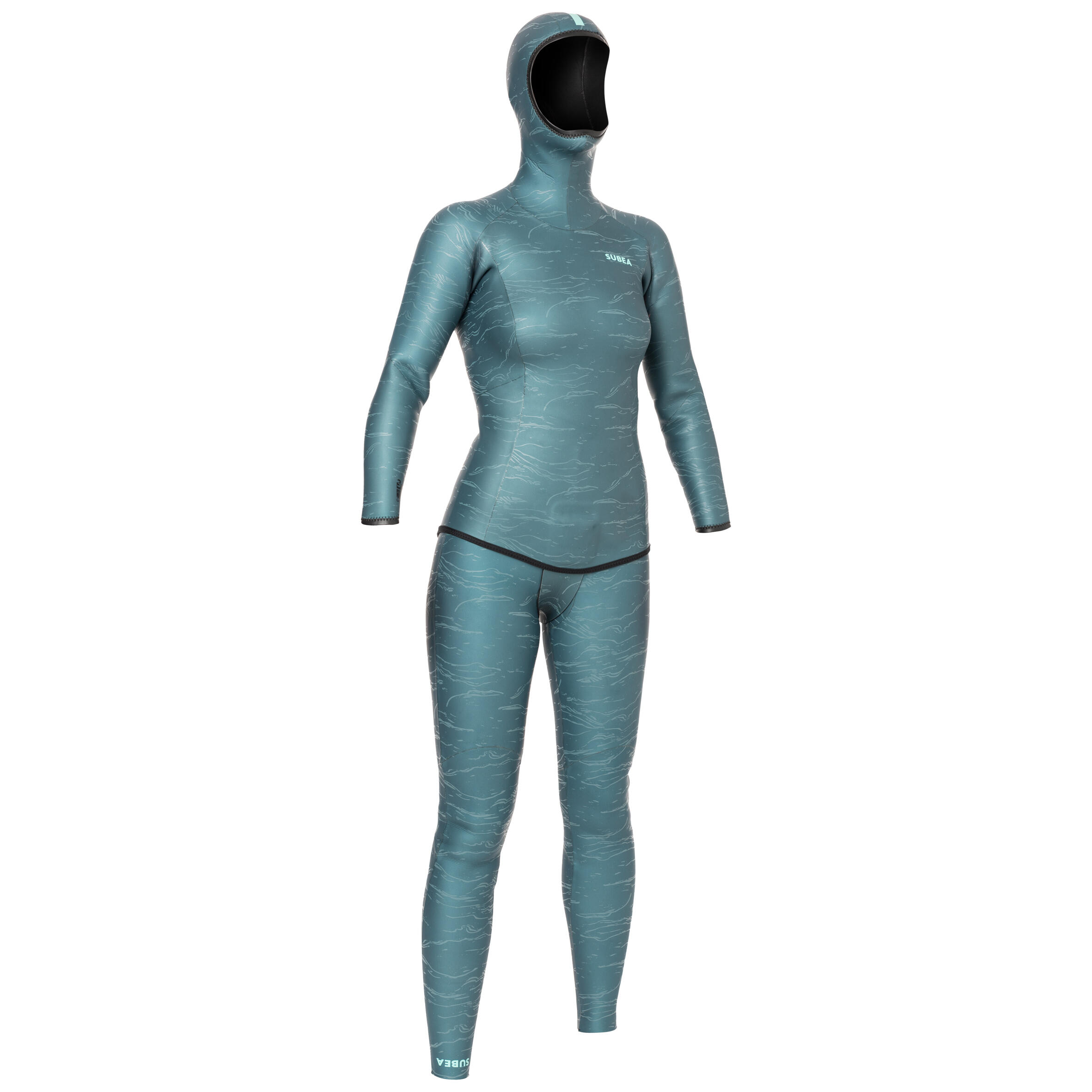 Women’s Freediving Wetsuit Jacket made of 3 mm glide skin neoprene 5/7