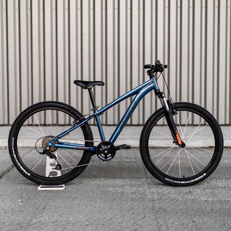 Bicicleta de montaña 26 pulgadas Rockrider ST 500 azul 9-12 años