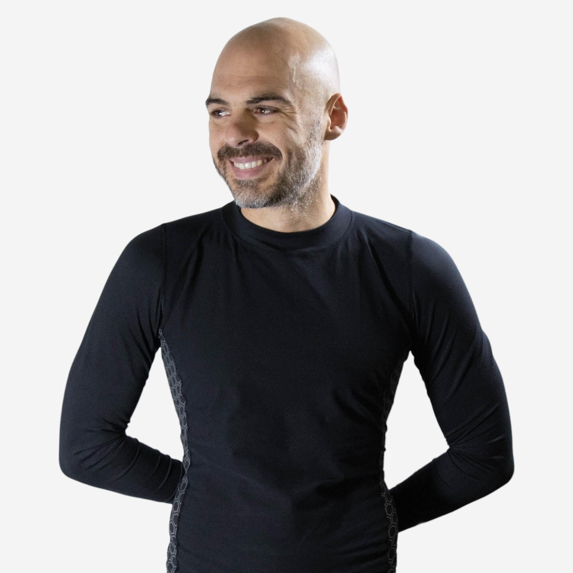 Maglia termica intima invernale ciclismo graphene DECATHLON