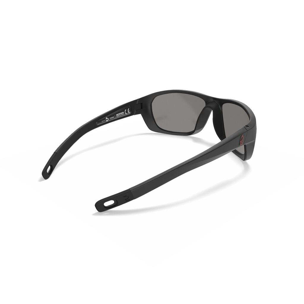 Sonnenbrille Sportbrille Sailing 500 schwimmfähig polarisierend Gr. S weiss