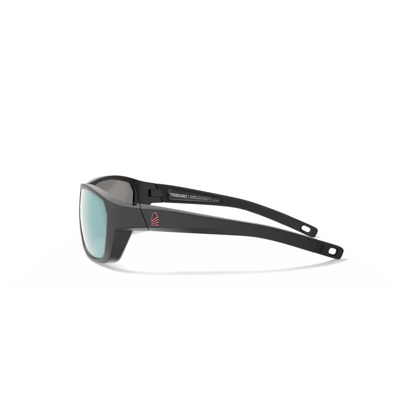 Lunettes de soleil polarisées flottantes voile adulte 500 taille S Noir