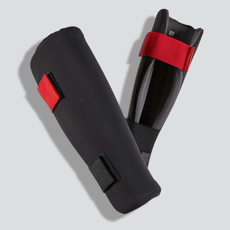 Kids' Kickboxing Shin Guard 100 OUTSHOCK Decathlon