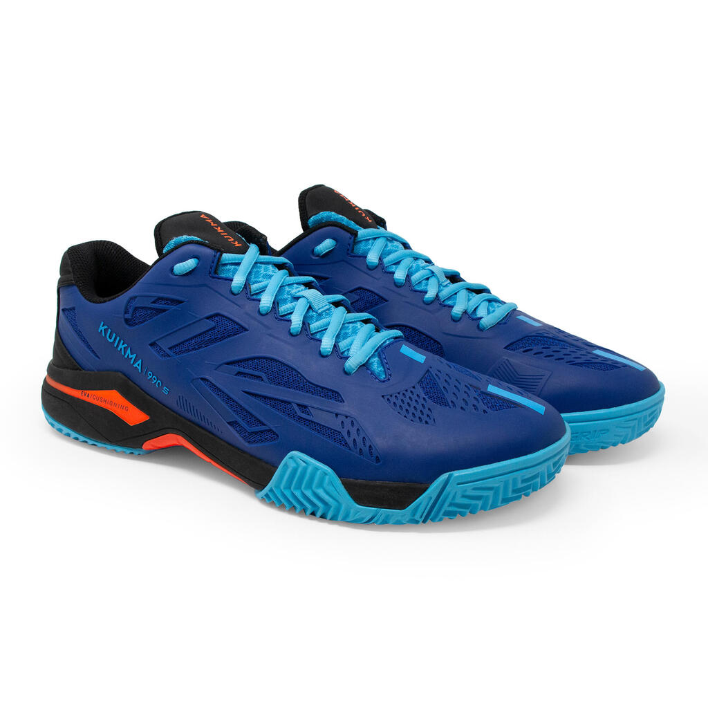 Padelschuhe Herren PS 990 Stability blau/orange