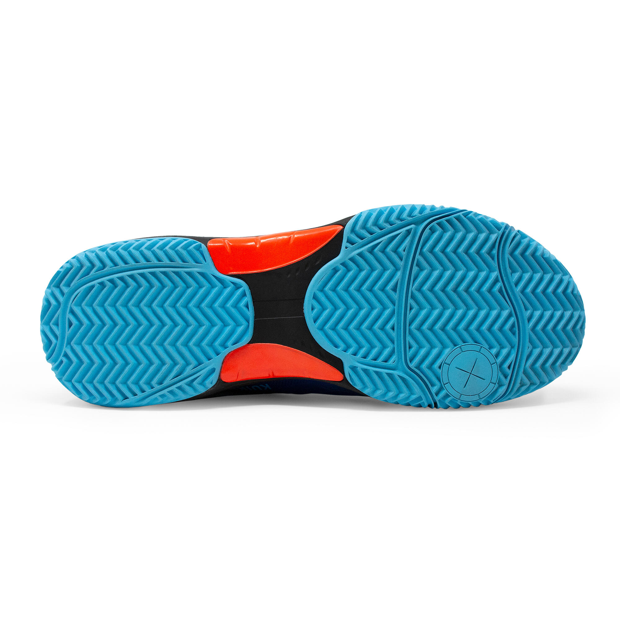 KUIKMA Pánska obuv na padel PS 990 Stability modro-oranžová 44 · záber 4