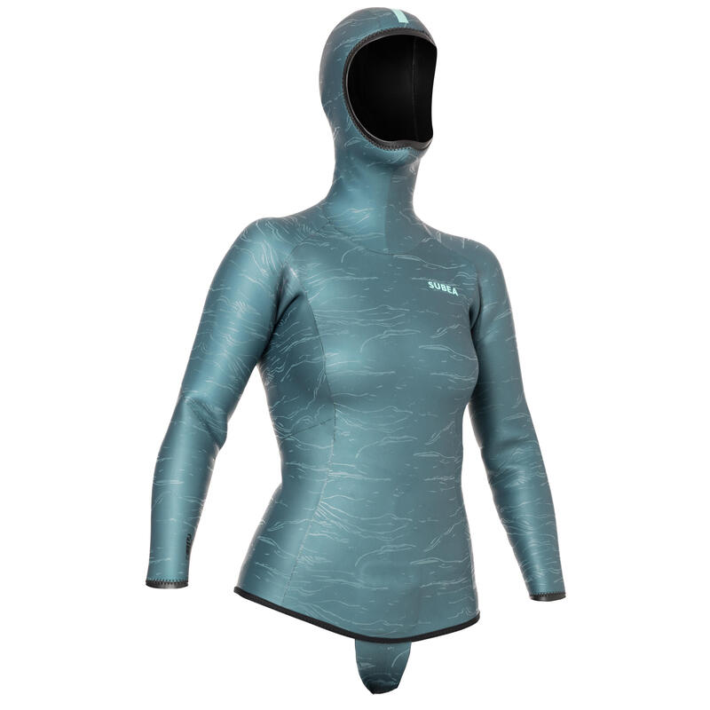 KURTKA DO SKAFANDRA DO FREEDIVINGU FRD 900 Z NEOPRENU GLIDE SKIN 3 MM