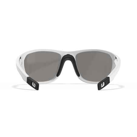 Sonnenbrille Segeln 500 schwimmfähig polarisierend Damen/Herren Gr. S weiss