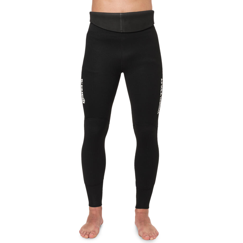 Men's APNEA INSTINCT 5mm trousers, split neoprene interior, NYLON-lined exterior