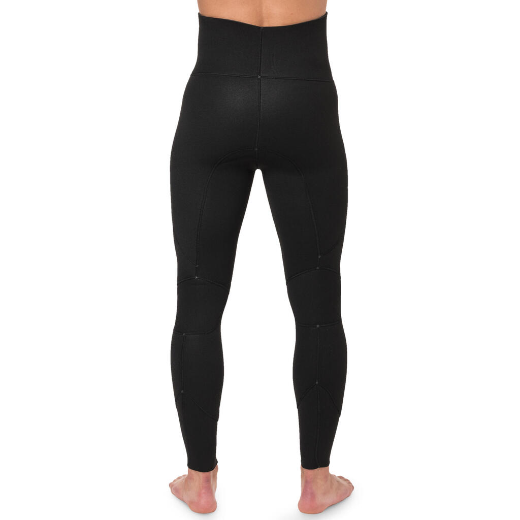 Men's APNEA INSTINCT 5mm trousers, split neoprene interior, NYLON-lined exterior