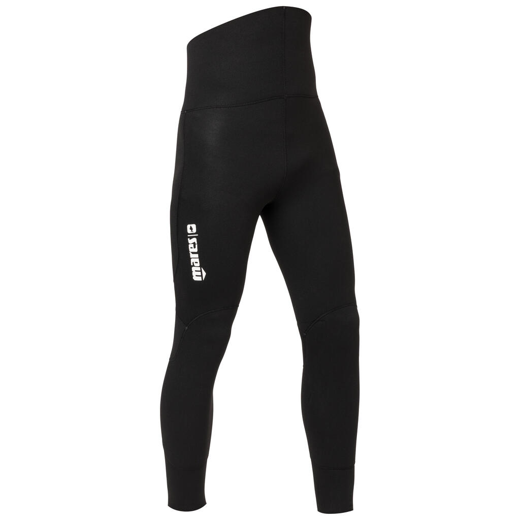 Men's APNEA INSTINCT 5mm trousers, split neoprene interior, NYLON-lined exterior