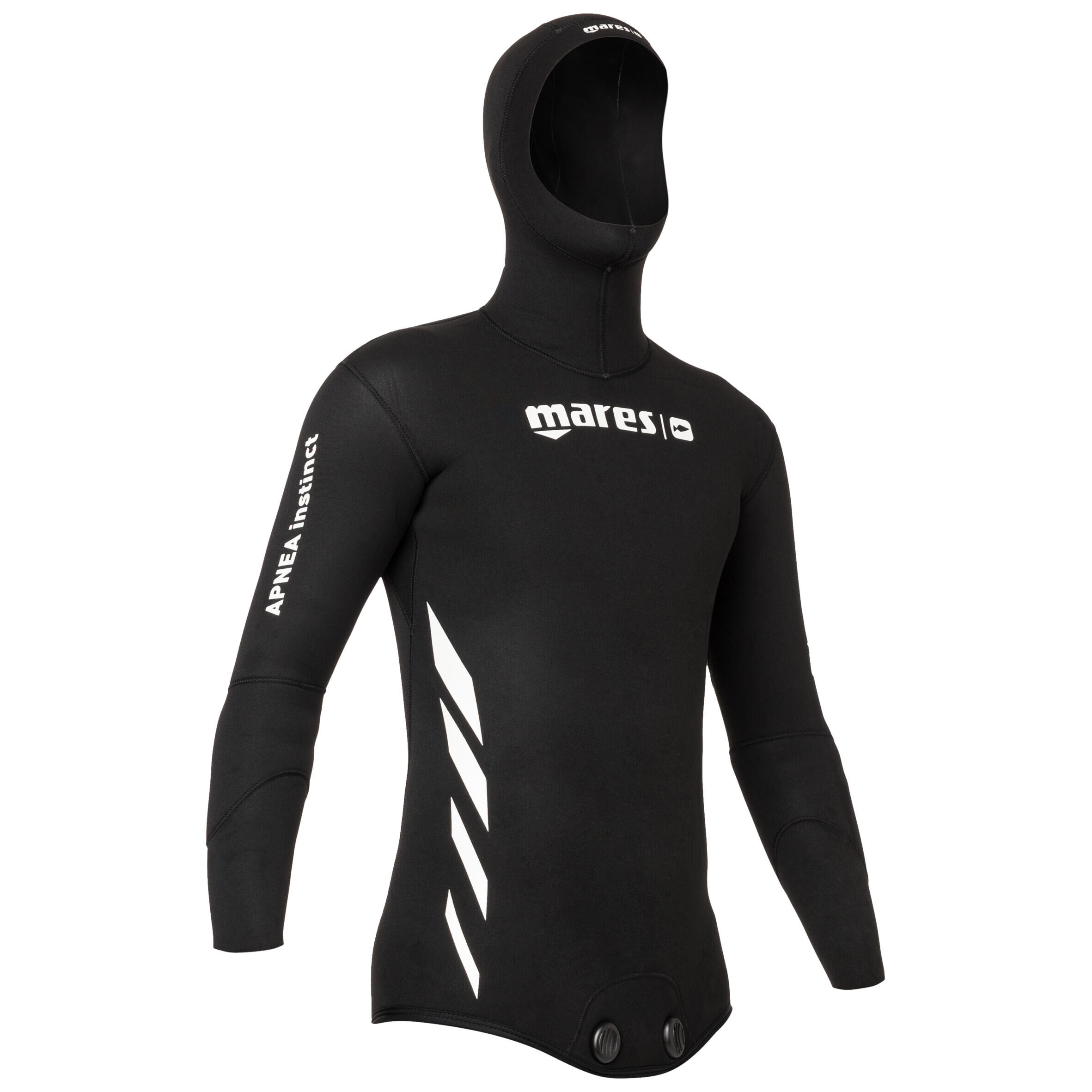 MARES Men's APNEA MARES 5 mm jacket, split neoprene interior, nylon-lined exterior