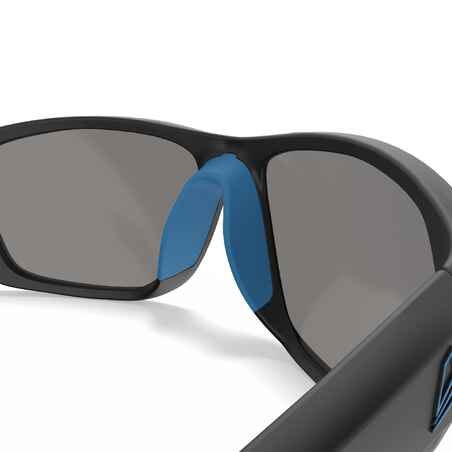 Γυαλιά ηλίου ιστιοπλοΐας ενηλίκων που επιπλέουν με πολωμέν. φακούς 500 - M Μαύρο