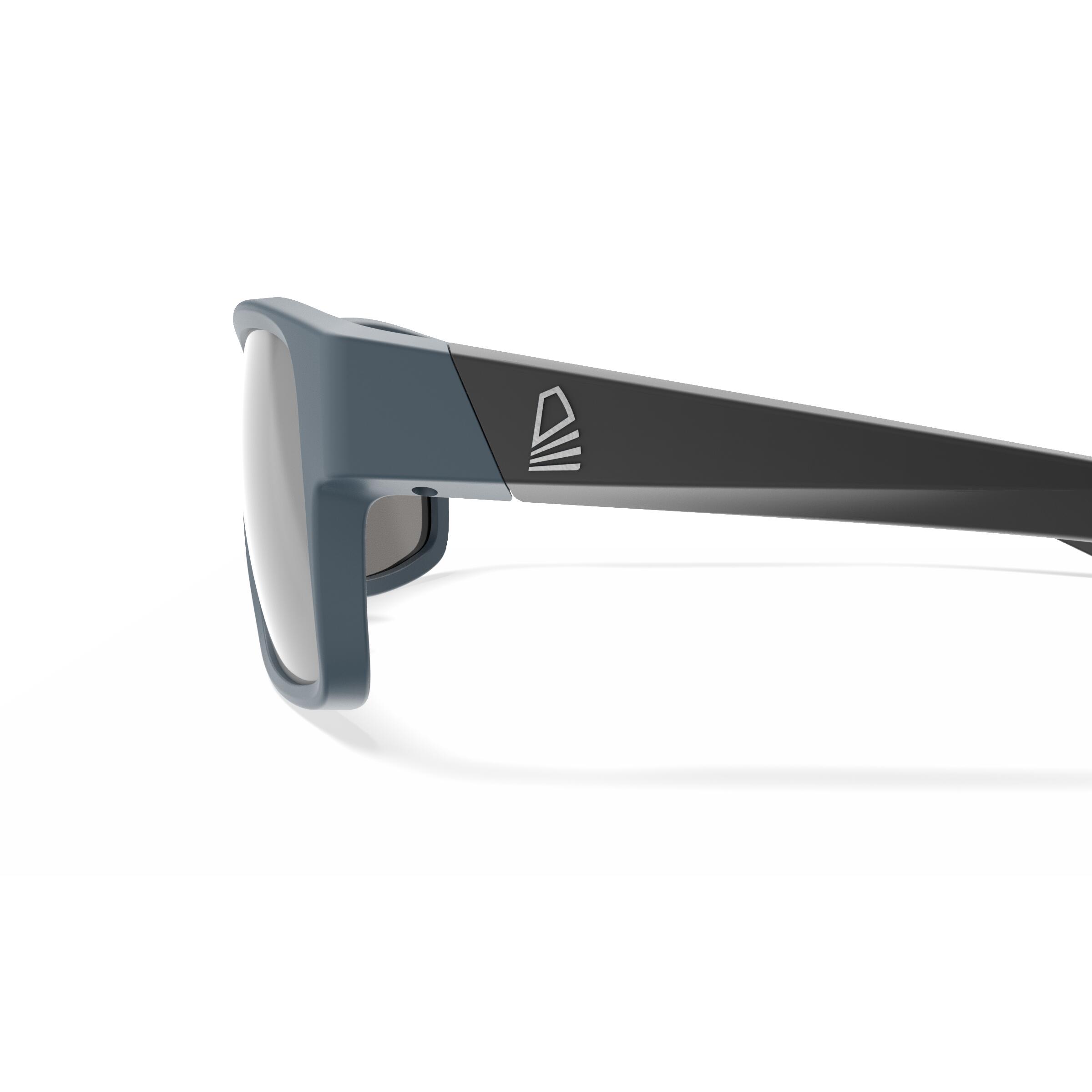 Adult sailing floating polarised sunglasses 100 size M - Petrol/black 8/16