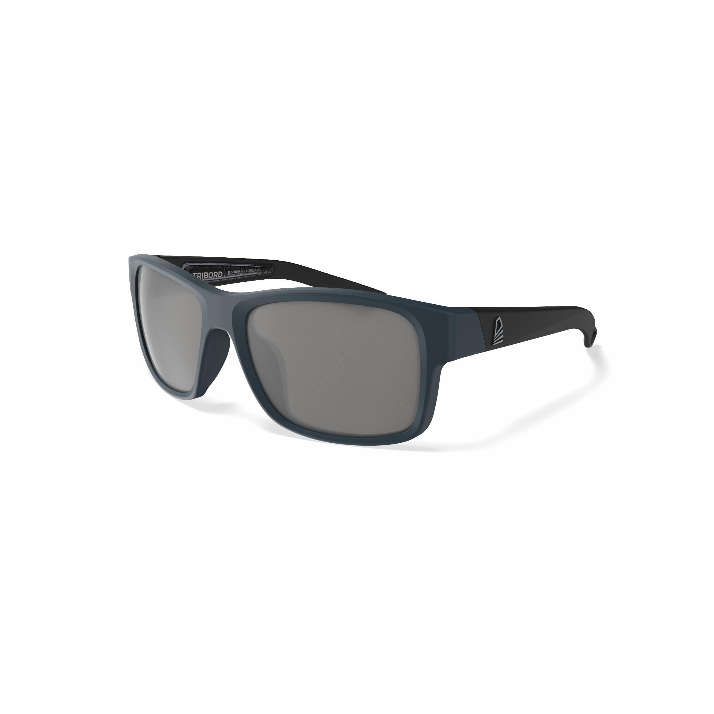 Adult sailing floating polarised sunglasses 100 size M - Petrol/black 2/16