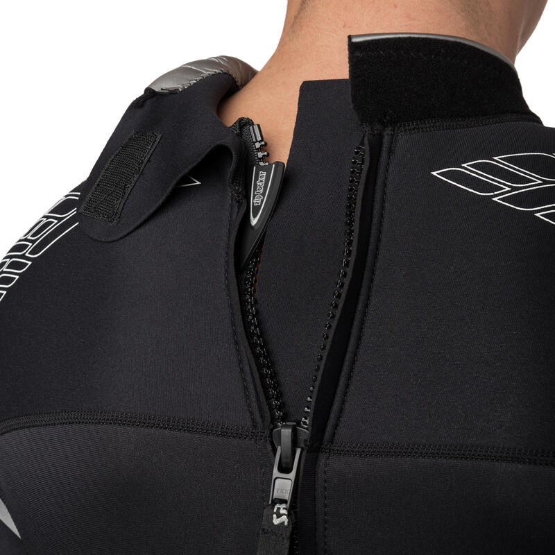 Shorty Buceo Mares Reef Hombre Negro/Gris Neopreno 2,5 mm