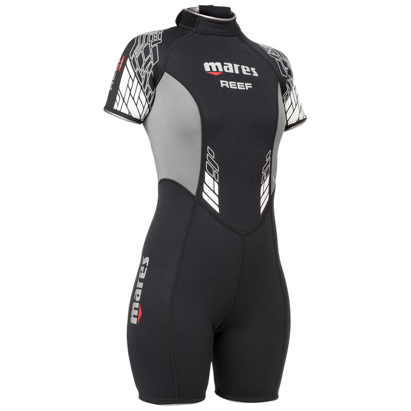 Shorty néoprène de plongée bouteille MARES Reef 2,5mm Femme