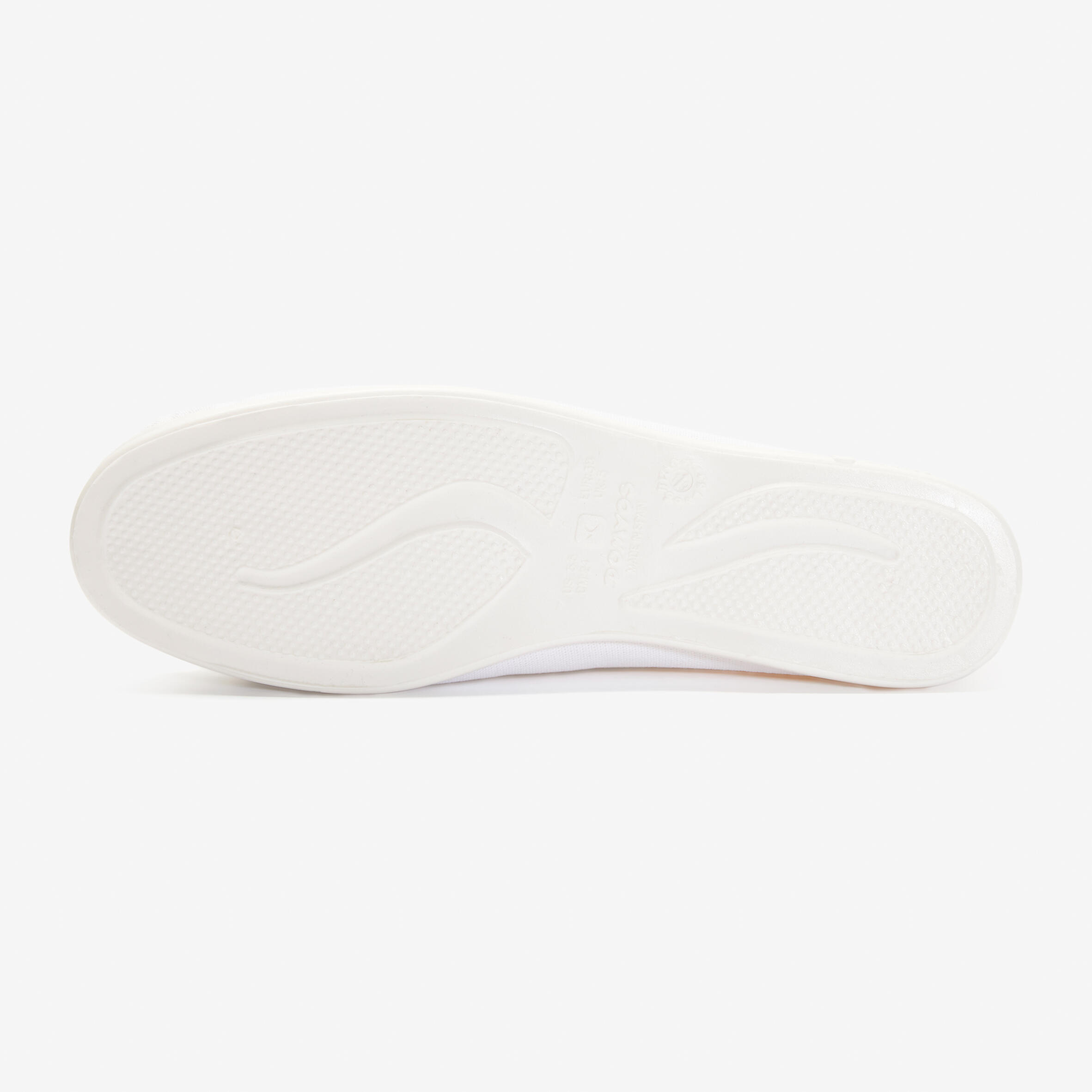 Scarpette ginnastica bambino unisex 300 bianche 4/5