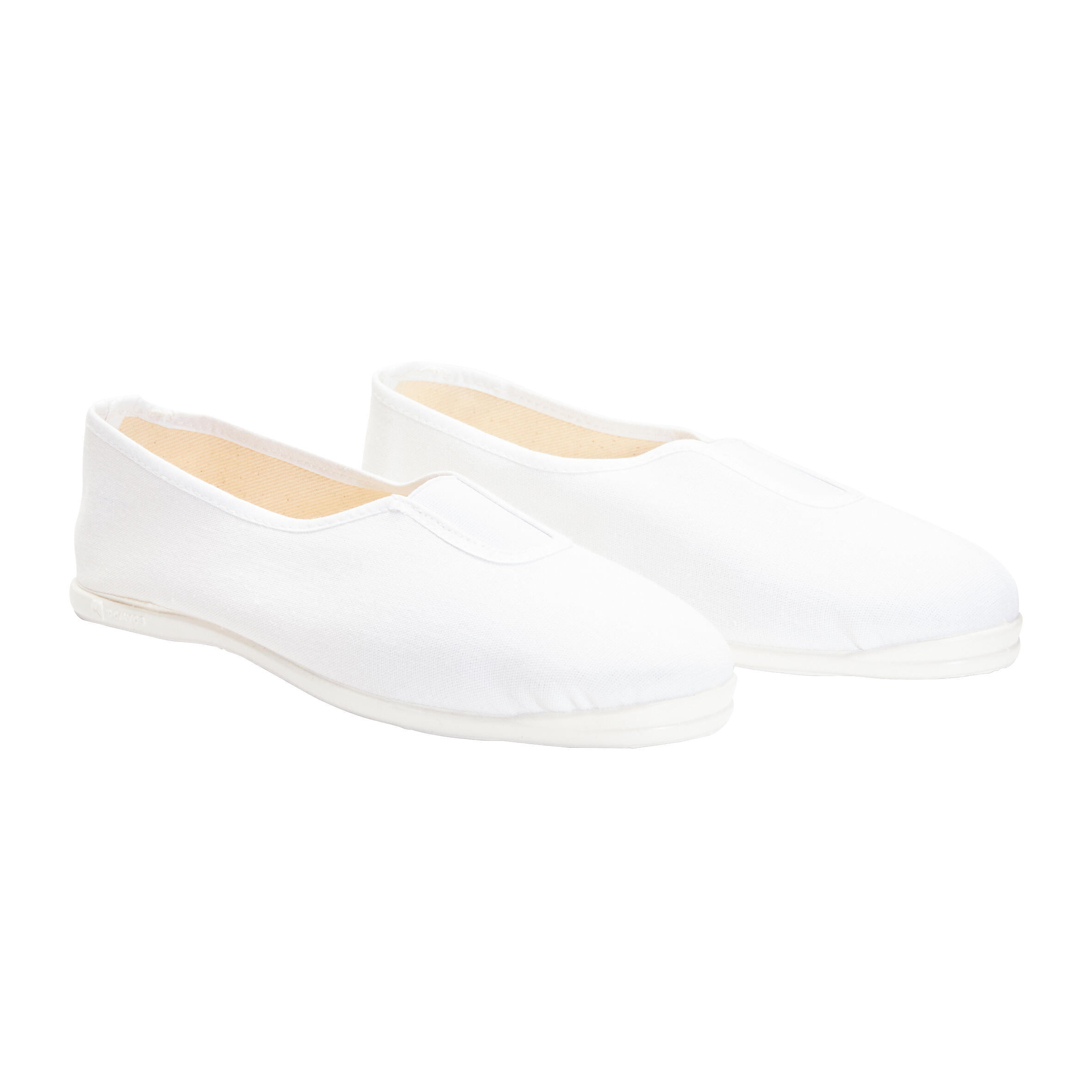 DOMYOS Scarpette ginnastica bambino unisex 300 bianche