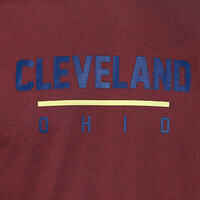 Fast Cleveland Basketball T-Shirt - Red